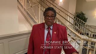 Former Maryland State Senator Tommie Broadwater Supports the Sitting Judges