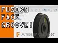 Fusion 360 Face Grooving on a CNC Lathe!  FF65