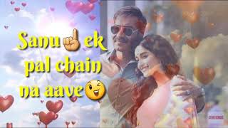 Sanu ek pal chain na aave sajna tere Bina song | raid movie song | nice song | romantic song