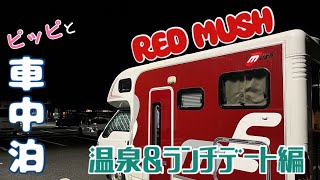 【車中泊】ピッピと車中泊&温泉の旅