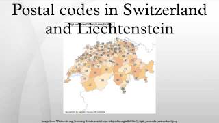 Postal codes in Switzerland and Liechtenstein