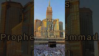 Habits Of Prophet Muhammad [S.A.W]❤Part-2 ☪️ #shorts #muhammadﷺ