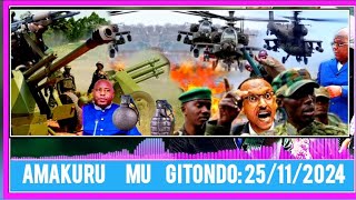 AMAKURU MU GITONDO:25/11/2024 IJWI RY'AMERIKA #THEMISTOCRE MUTIJIMA