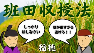 班田収授法 ～民を苦しめた重税と持統上皇最期の物語～ 歴史ドラマ 百花繚乱歴史伝