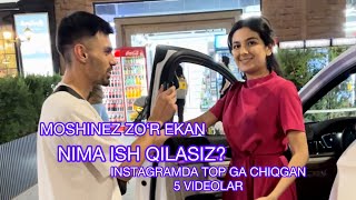 MOSHINEZ ZOʻR EKAN NIMA ISH QILASIZ TOP 5 INSTAGRAMDA TREND BOʻLGAN VIDEOLAR TOGAVAJIYAN