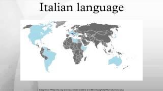 Italian language