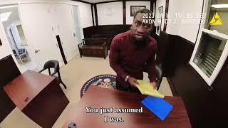 Cop tells lawyer they're in the wrong seat and finds out