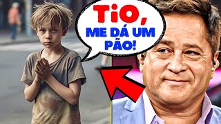 Menino de RUA Pede Pão a LEONARDO… O Que Acontece Depois Vai Te Arrepiar! #historiasverdadeiras