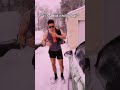 we just ignore the snow gym fitness shortsfeed viral