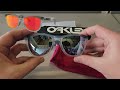 unboxing the new oakley frogskins range