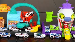 HOT WHEELS SCORPION DRIVE IN ATTACK VS THE JOCKER FUN HOUSE Hot Wheels Most Exciting New Toys