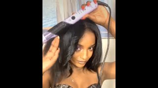 Beach waves done with a COMB | DNA Styling Comb Pro