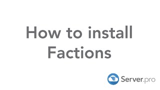 How to Install and Setup Factions - Minecraft Java