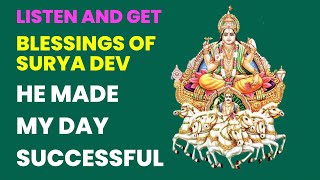 [Aditya Hrudayam Stotram]  Surya Dev Mantra For Supreme Success - Listen Every Morning | Devasya