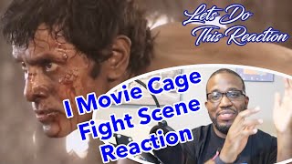 I Movie Cage Fight Scene Reaction | Vikram