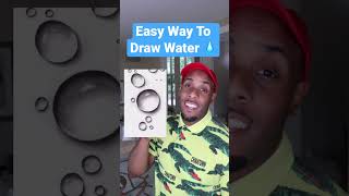 How To Draw Water Droplets #shorts #art #drawing