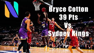 Bryce Cotton 39 PTS Perth Wildcats vs Sydney Kings | Australian NBL