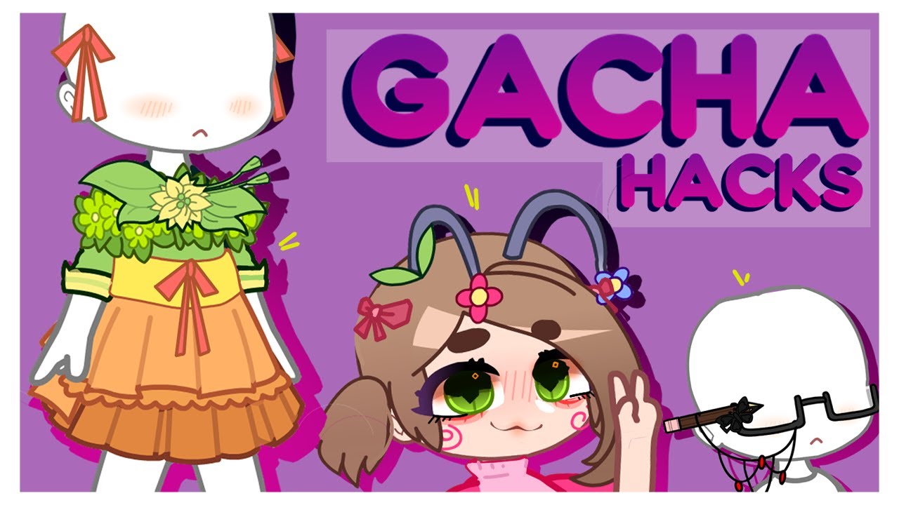 8 Unpopular Gacha Club Hacks #3 II Cute Grass Dress, Flower Antenna ...