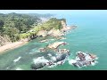 4k hdr 千葉県 いすみ市　釣師海岸 isumicity tsurushibeach 　 ドローン空撮 482