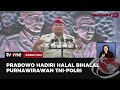 Prabowo Sampaikan Pesan Presiden Jokowi di Halal Bihalal Purnawirawan TNI-Polri | Kabar Pagi tvOne