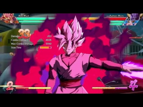 DBFZ: Hit Sparking Blast Combo - YouTube