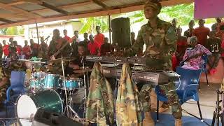 Solo on the legendary Agyeman Pambour’s Amma Ghana by the military ⚔ band 🥁