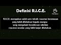 Pertolongan Cemas Tingkatan 3 - RICE (Ellie)