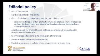 Open access journals editorial processes and business models