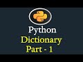 Python Dictionary Data Structure Part 1 #15