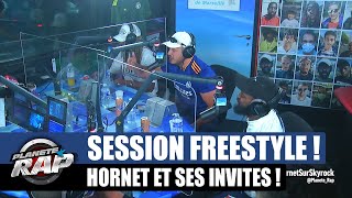 Hornet La Frappe - Session freestyle avec Da Uzi, Oldpee & Lamiz ! #PlanèteRap