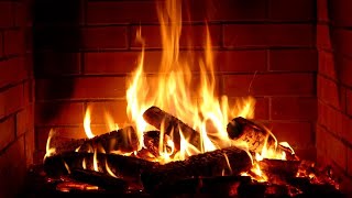 Instrumental Christmas Music with Fireplace 24/7 🔴 Merry Christmas!