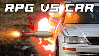 What Happens if a RPG Hits Your Car?? - Ballistic High-Speed
