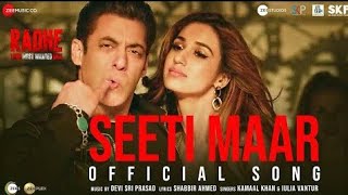 Seeti Maar Full HD Song , Salman Khan, Disha Patani Seeti Maar Full hd song