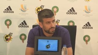 Piqué confirma que no volverá a jugar con la selección española