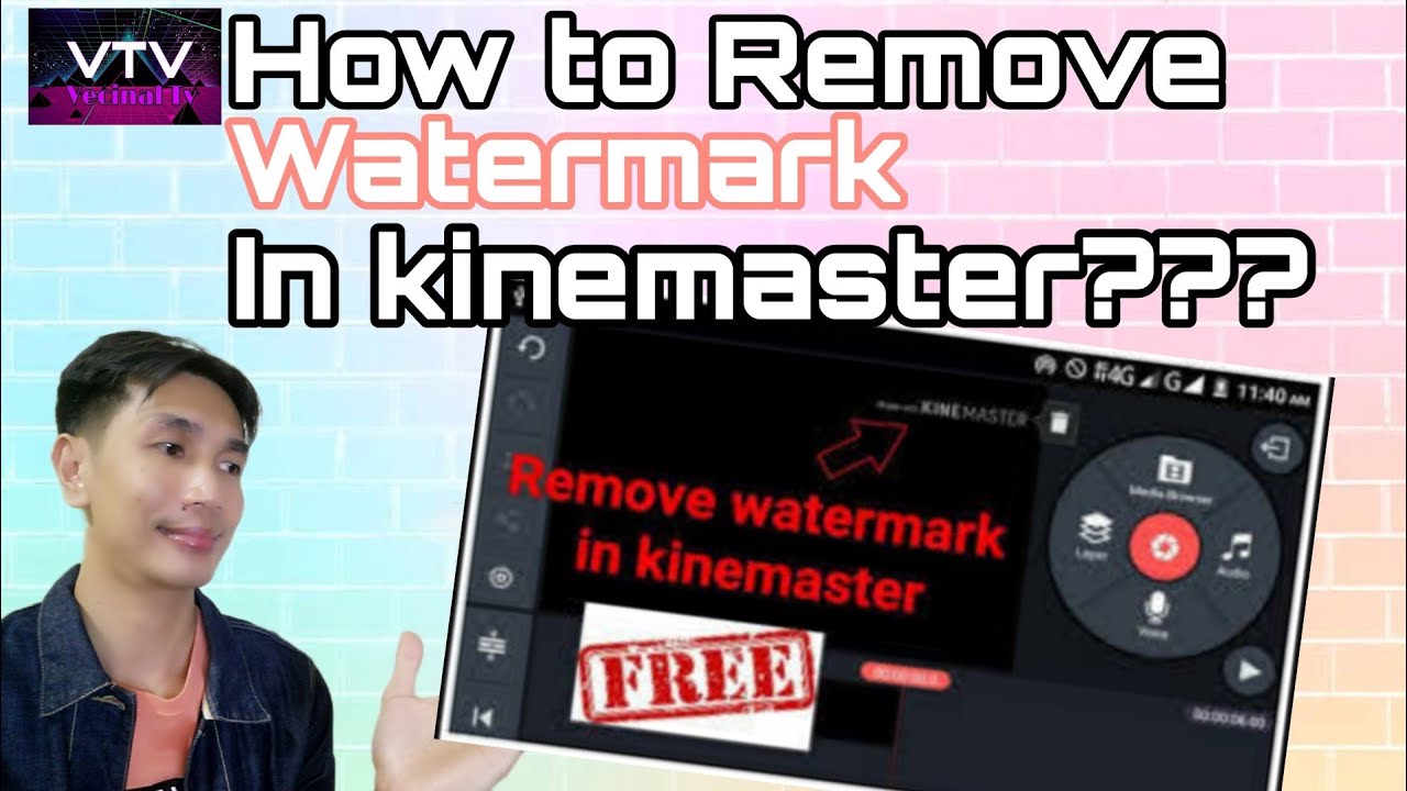 HOW TO REMOVE WATERMARK ON KINEMASTER FOR FREE - YouTube