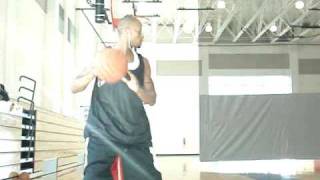 NBA Post-Up Fadeaway Jumpshot Training Workout Drill | Dre Baldwin