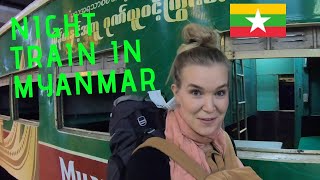 Getting the night train in Myanmar | Mandalay to Bagan by train