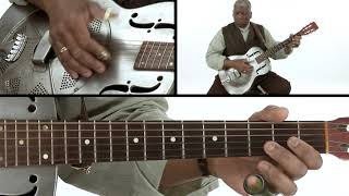 Blues Guitar Lesson - Biscuit Roller - Breakdown - Rev. Robert Jones