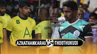 LG - AZHATHANKARAI VS THOOTHUKUDI || MENS SOUTH INDIA  MATCH || KULADHUR  KABADDI @2024