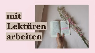 Bücher in der Schule //4 Schritte zum Verstehen