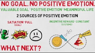 Jordan Peterson. No goal. No positive emotion. Goals VS systems