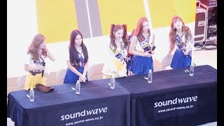 180818 레드벨벳 (Red Velvet) 팬사인회 입장 \u0026 첫인사  [4K] 직캠 Fancam (고양스타필드팬사인회) by Mera