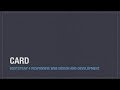 Bootstrap 4 (Alpha 6) components: Card
