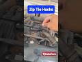 zip tie hacks #mechanic #hacks #tricks #tips #tutorial #automobile #repair TjAutoCare #shorts