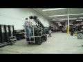 scissor crane test on an electric cart