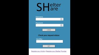 ShelterShare Basic Usage guide