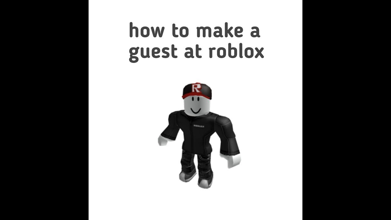 How To Make A Guest At Roblox - YouTube