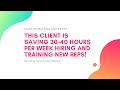 Saving 35 Hours Weekly In Recruiting & Training- Webmonster - Sales Recruiting University Reviews