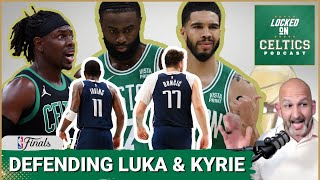 Kristaps Porzingis getting closer & how Boston Celtics defend Luka Doncic, Kyrie Irving