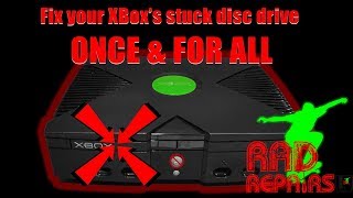 Fix Your Stuck Original XBox Disc Drive Tray - Rad Repairs Ep 2